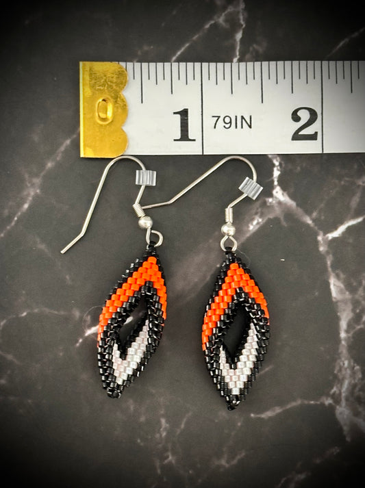 Tribal Elegance: Beaded Dangles