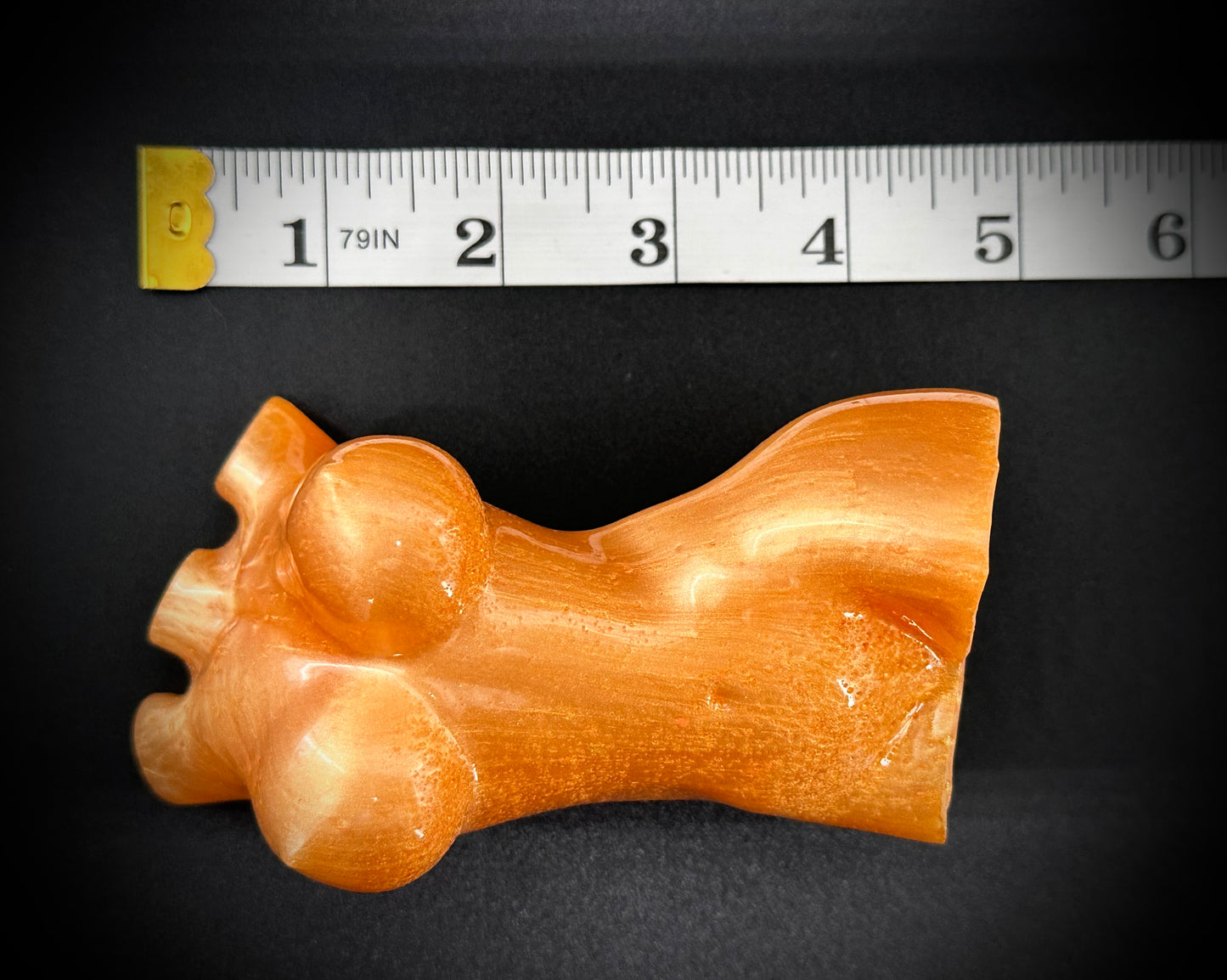 Elegant Epoxy Resin Female Body Sculpture
