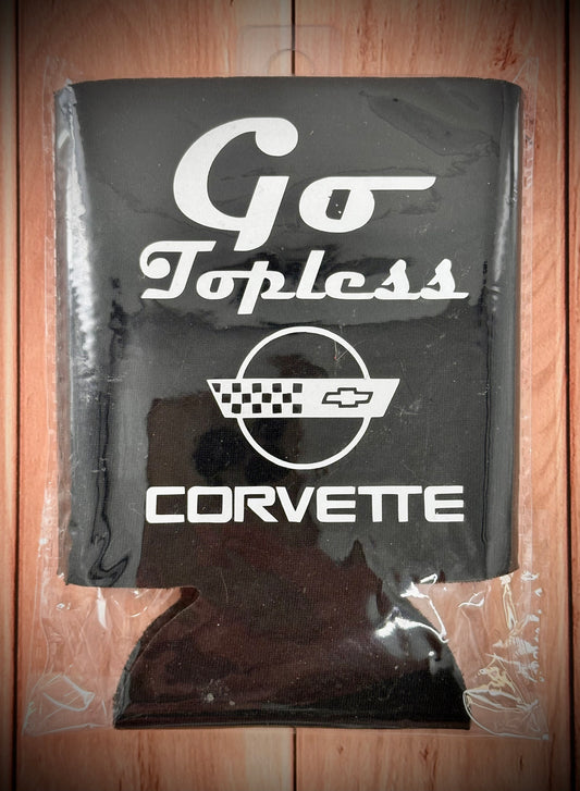 Rev Up Your Drinks: "Go Topless" Corvette Coozie