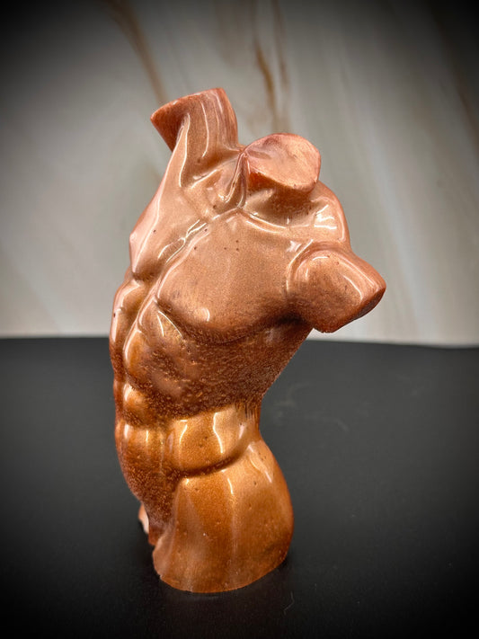 Stunning Muscular Male Form – Epoxy Resin Decorative Sculpture