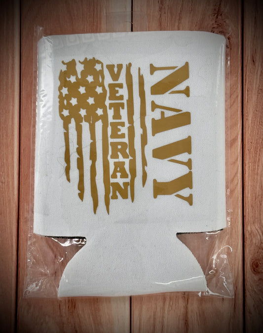 Honor and Chill: Navy Veteran Coozie