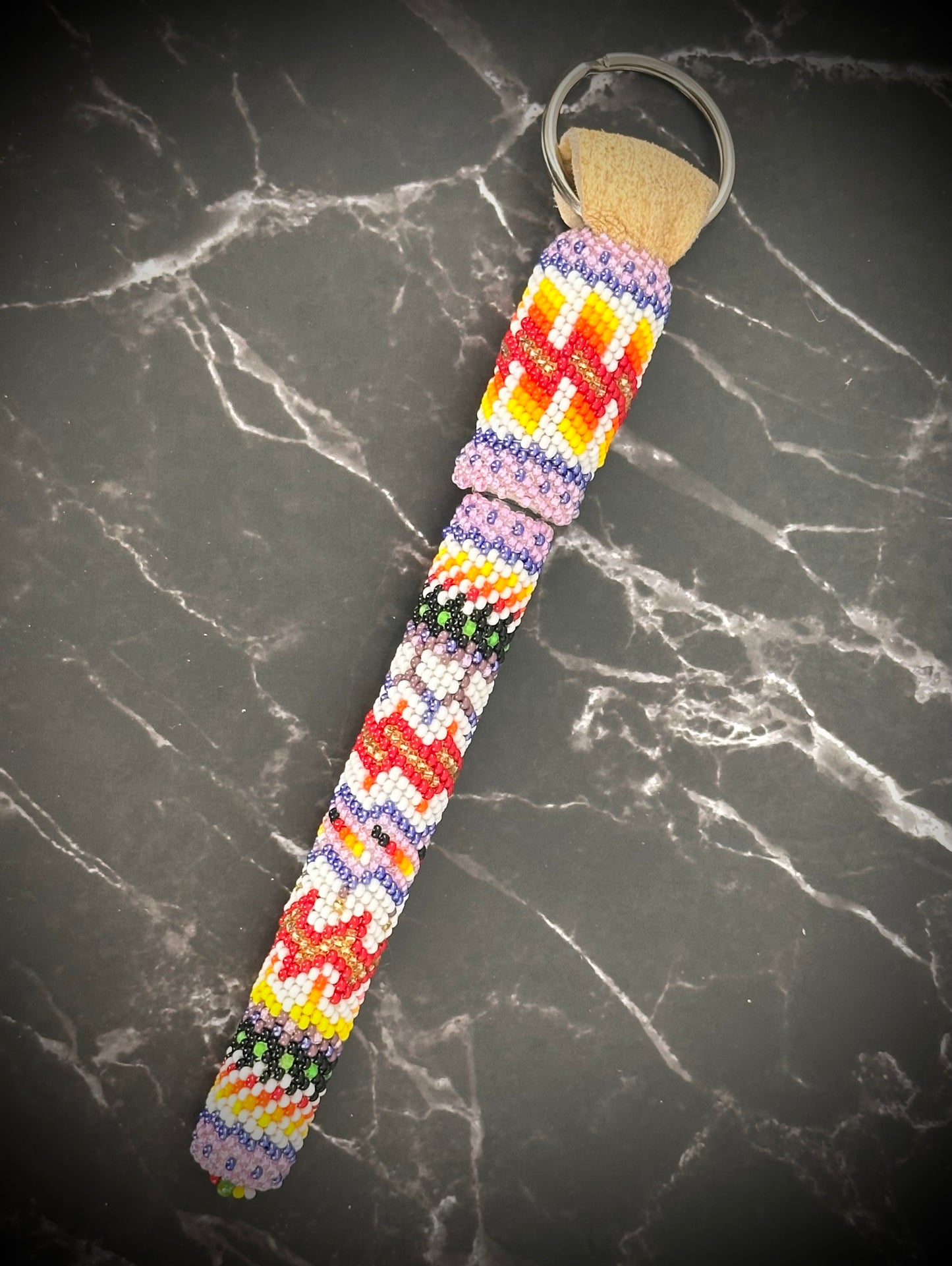 Native American Beaded Ink Pen – Unique Artistry Meets Functionality