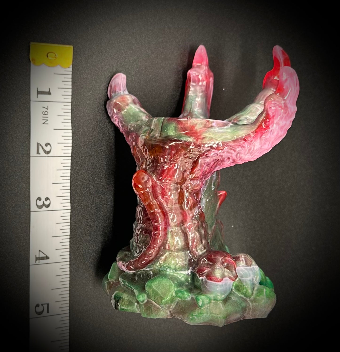 Fantasy Dragon Claw Epoxy Resin Tea Light Holder