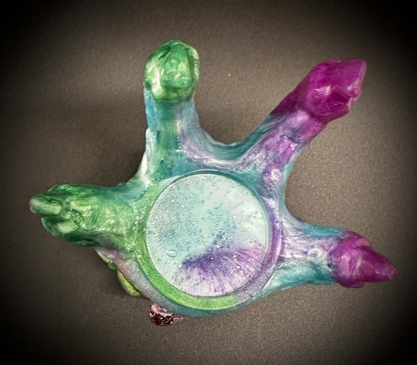 Enchanting Dragon Claw Epoxy Resin Tea Light Holder