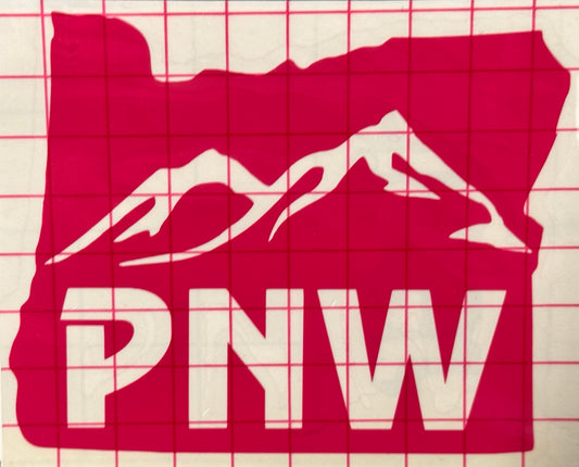 "Oregon PNW" Decal