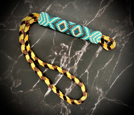Native American Beaded Lanyard – A Fusion of Art and Functionality
