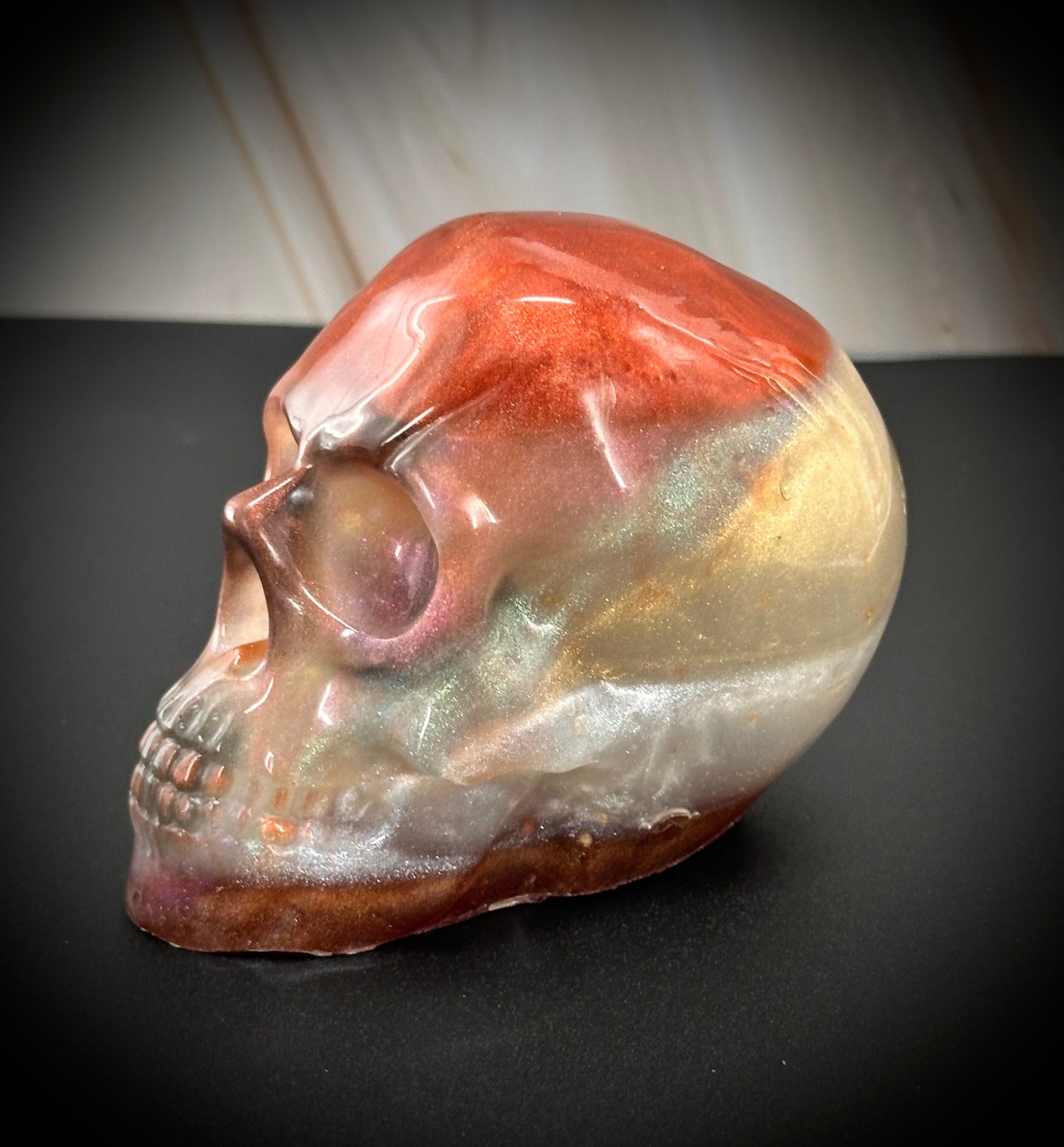 Mystical Epoxy Resin Skull