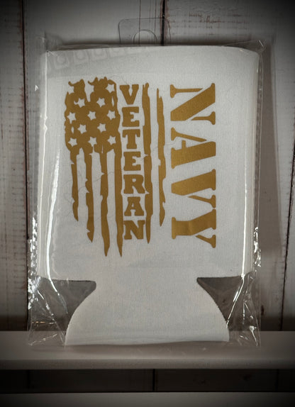 Honor and Chill: Navy Veteran Coozie