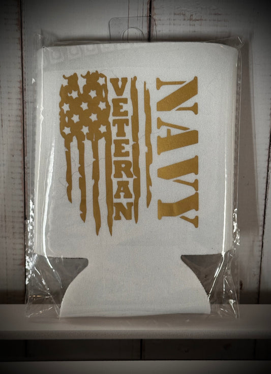 Honor and Chill: Navy Veteran Coozie