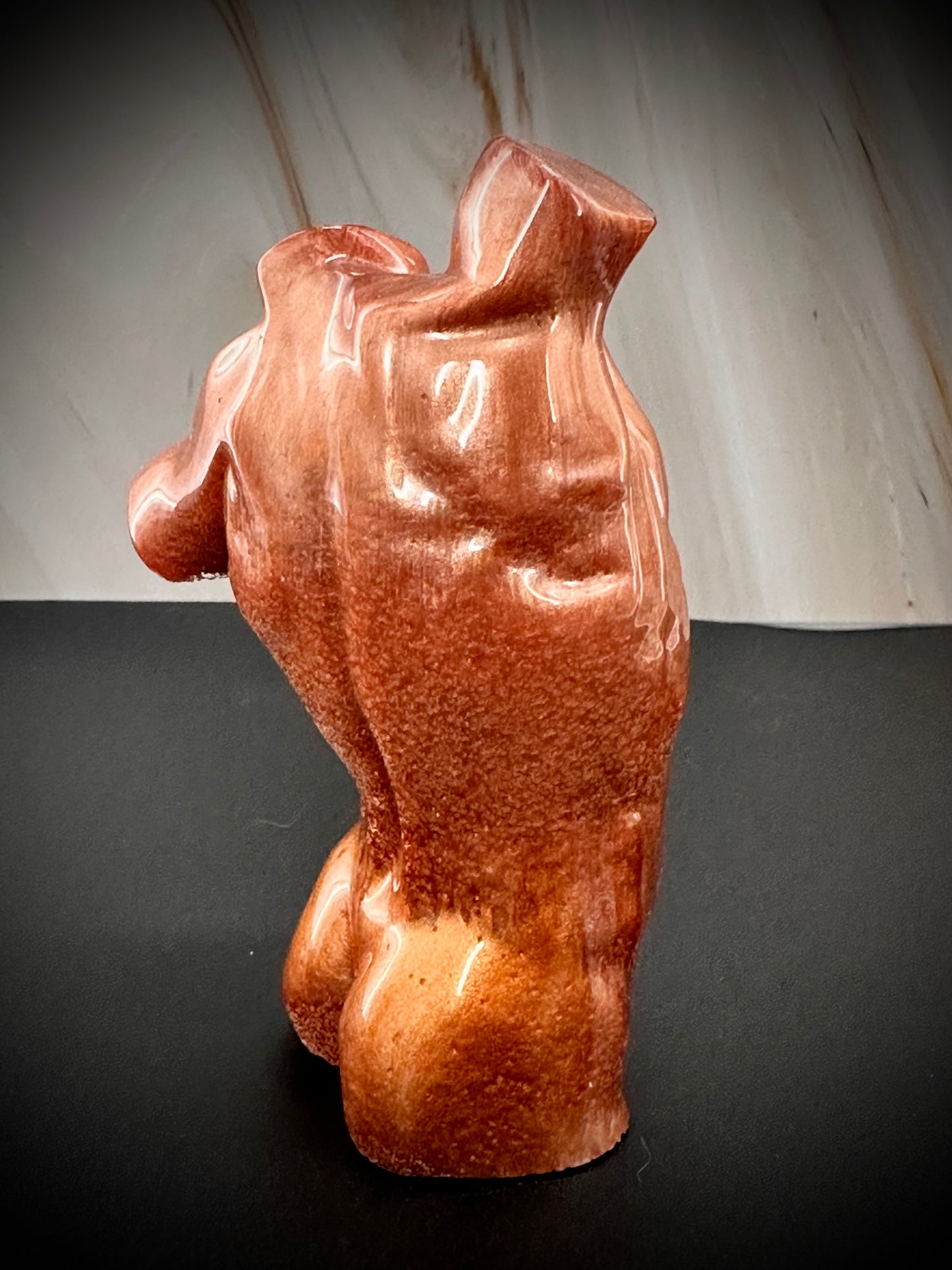 Stunning Muscular Male Form – Epoxy Resin Decorative Sculpture
