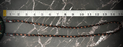 Native American Beaded Star Medallion Necklace