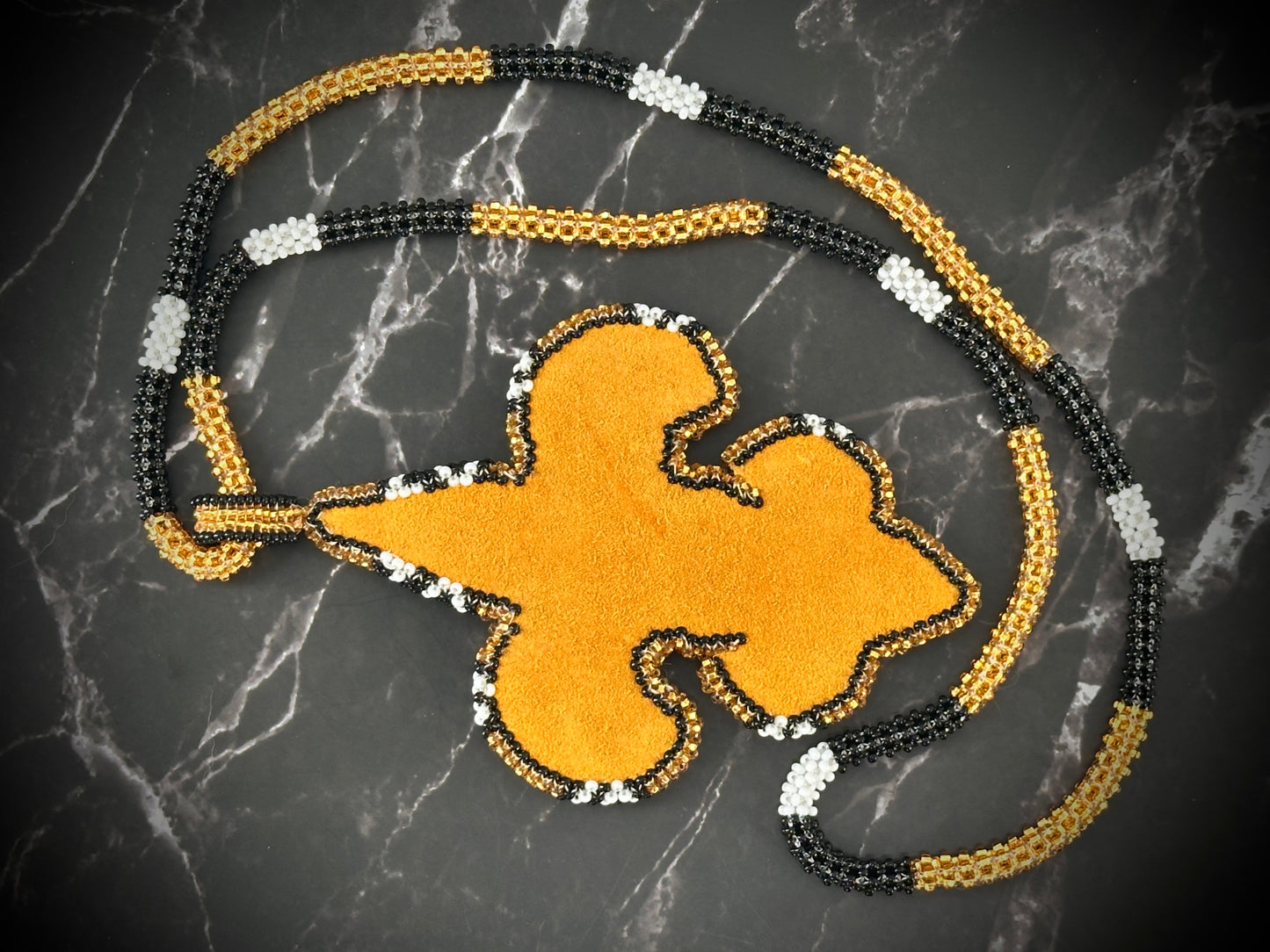 Beaded Saints Medallion