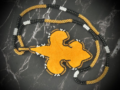 Beaded Saints Medallion