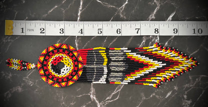 Medicine Wheel Beaded Dreamcatcher