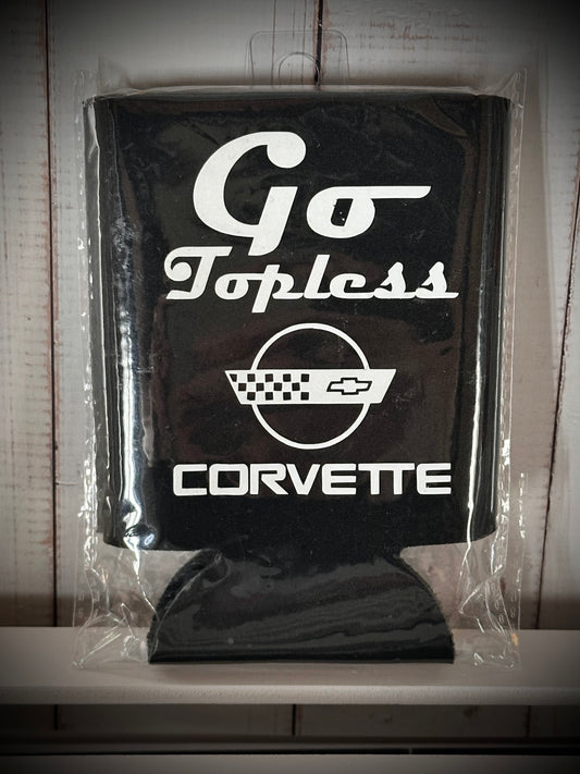 Rev Up Your Drinks: "Go Topless" Corvette Coozie