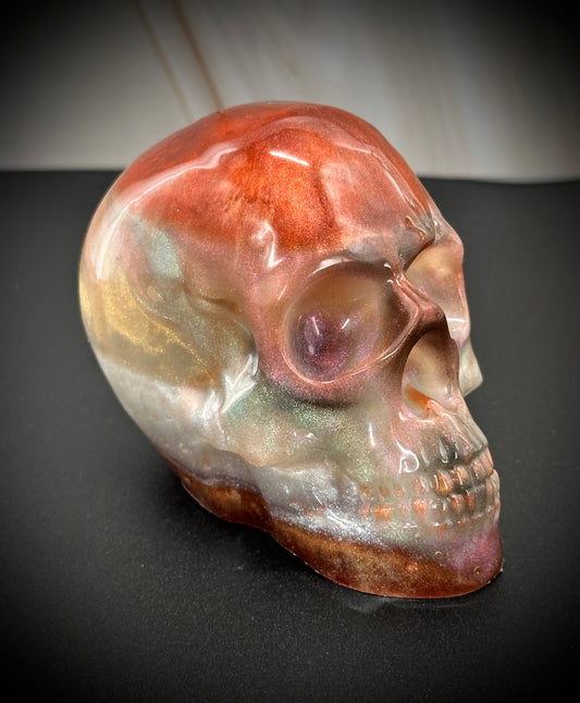 Mystical Epoxy Resin Skull
