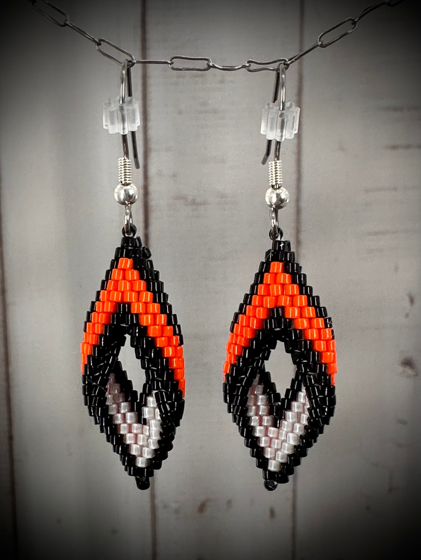 Tribal Elegance: Beaded Dangles