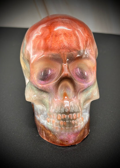 Mystical Epoxy Resin Skull