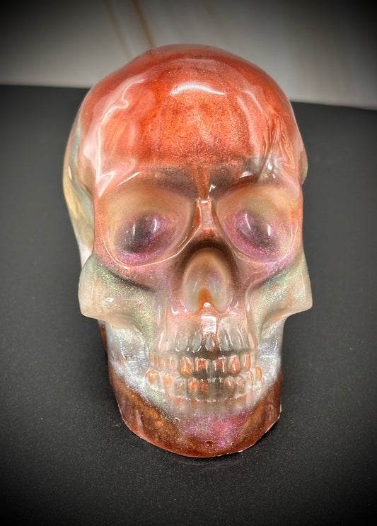 Mystical Epoxy Resin Skull