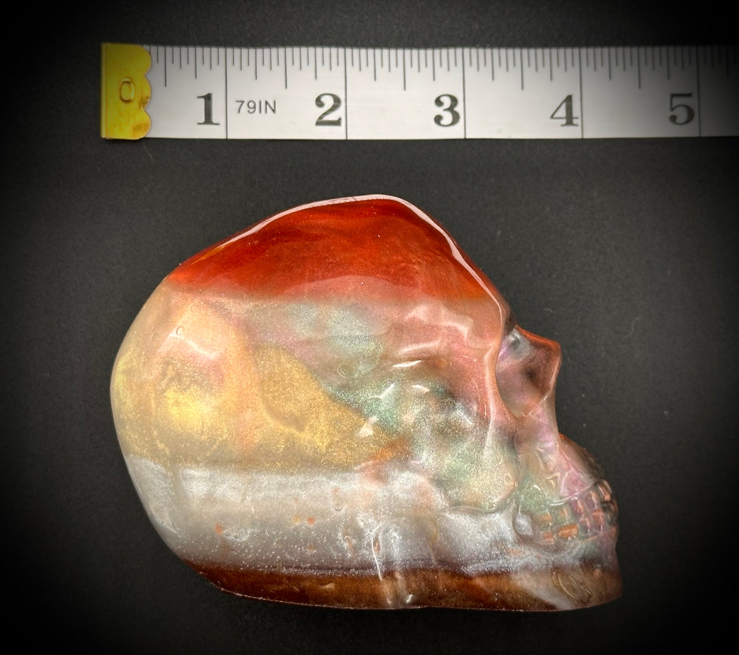 Mystical Epoxy Resin Skull
