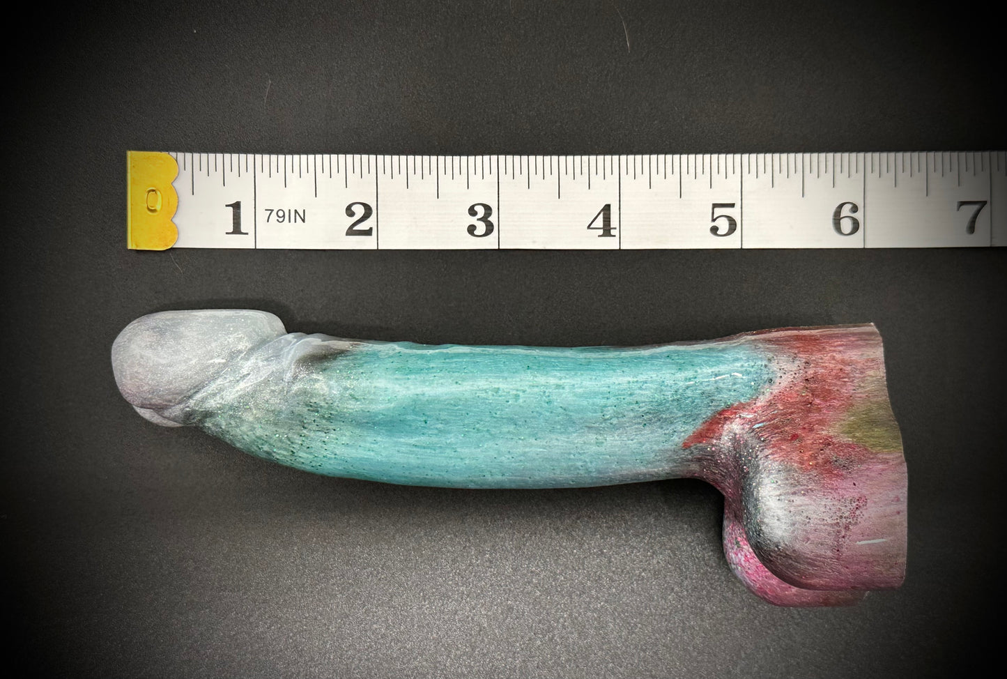 Unique Playful Epoxy Resin Peen Sculpture