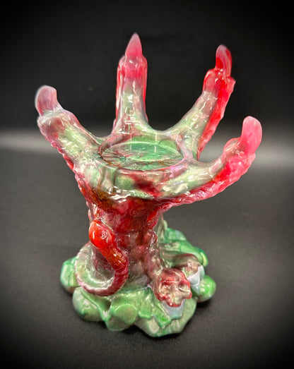 Fantasy Dragon Claw Epoxy Resin Tea Light Holder