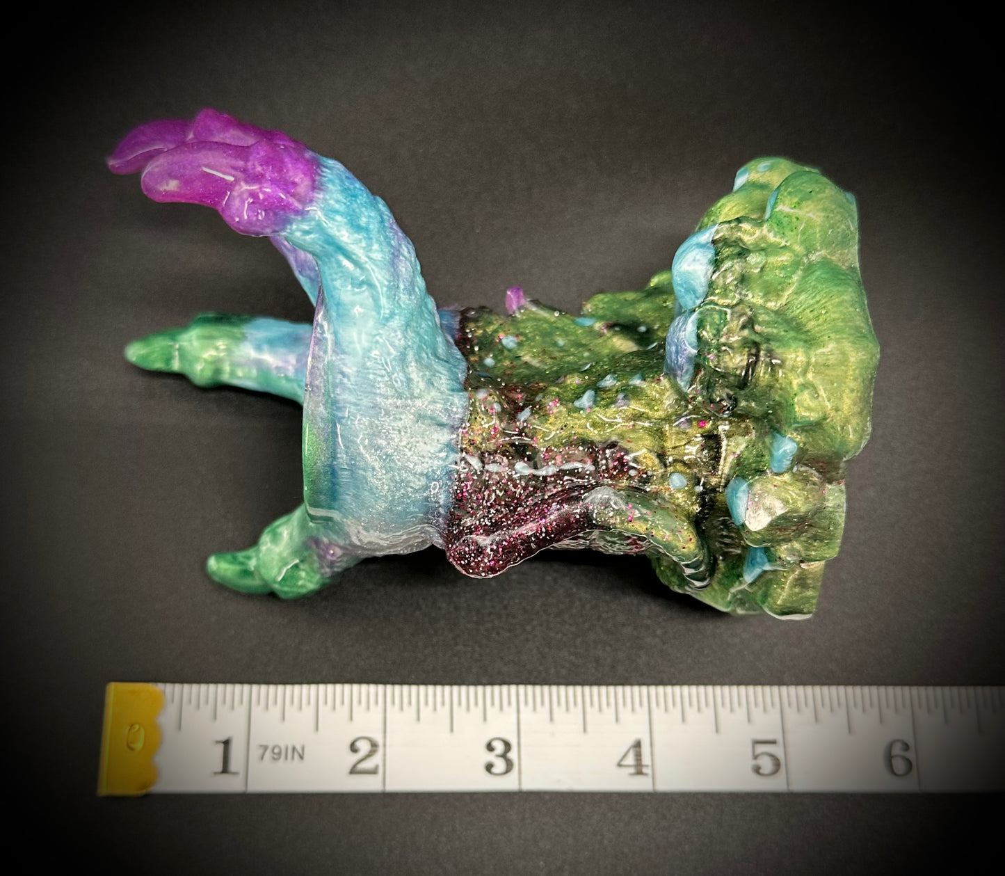 Enchanting Dragon Claw Epoxy Resin Tea Light Holder