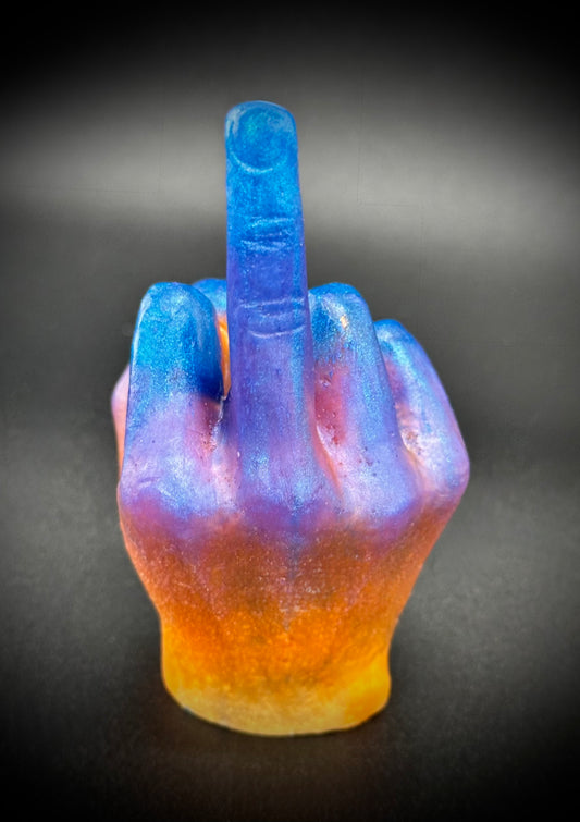 Funny Resin Hand - A Tough of Attitude for Any Space!