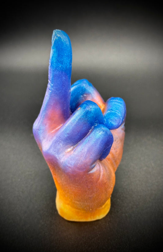 Funny Resin Hand - A Tough of Attitude for Any Space!