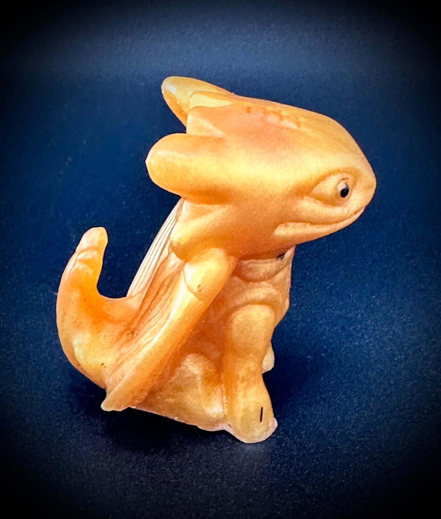 Enchanting Golden Resin Dragon Figure – Whimsical Decor!