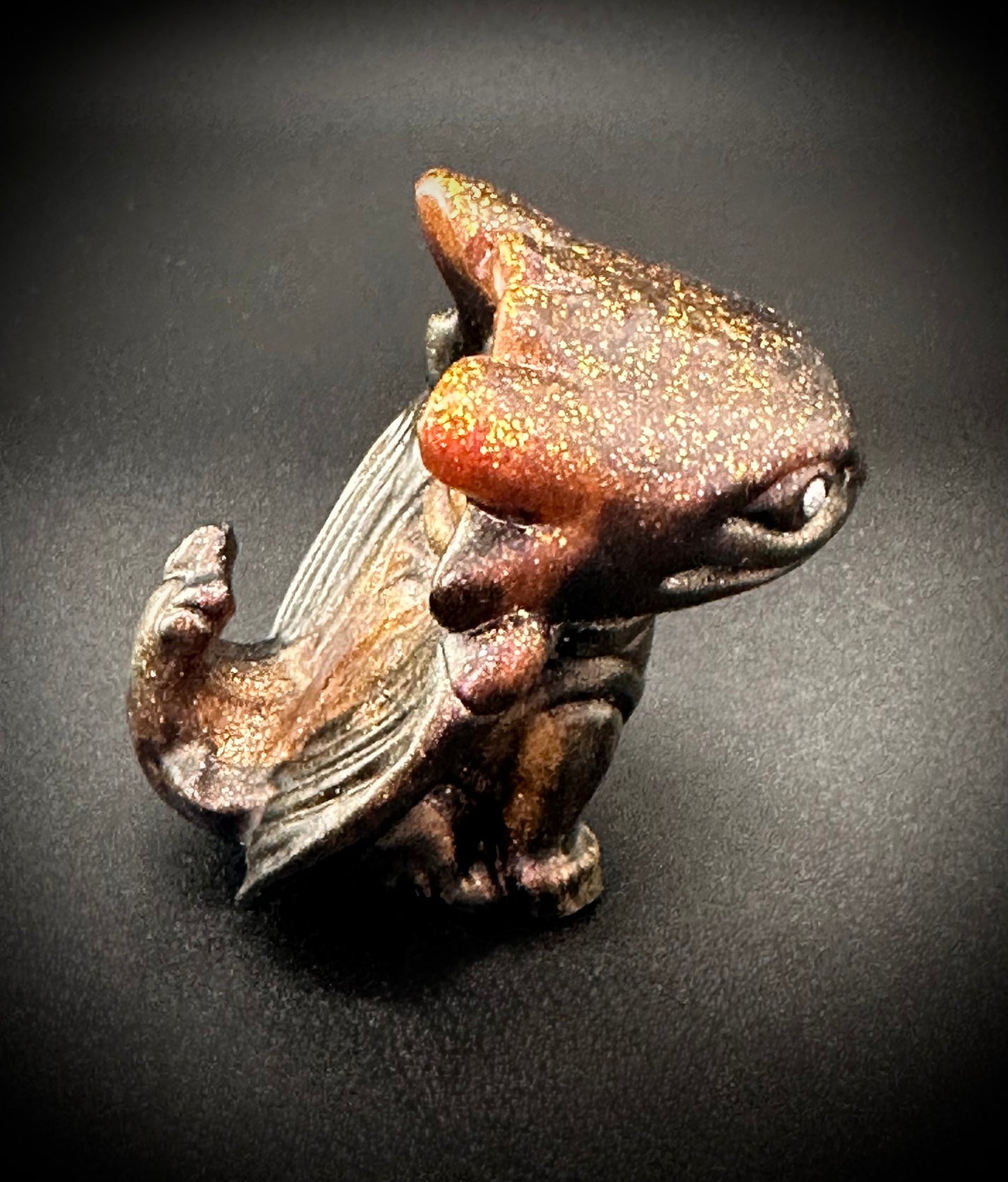 Enchanting Sparkly Resin Dragon Figure – Whimsical Decor!